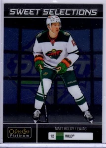 2022-23 O-Pee-Chee Platinum Matt Boldy Sweet Selections Card # SS-12 - Picture 1 of 2