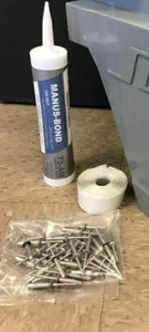 Morgan Supreme Kidron Utilimaster Corner Cap Rivet + Caulk + Seal Install Kit - Picture 1 of 1