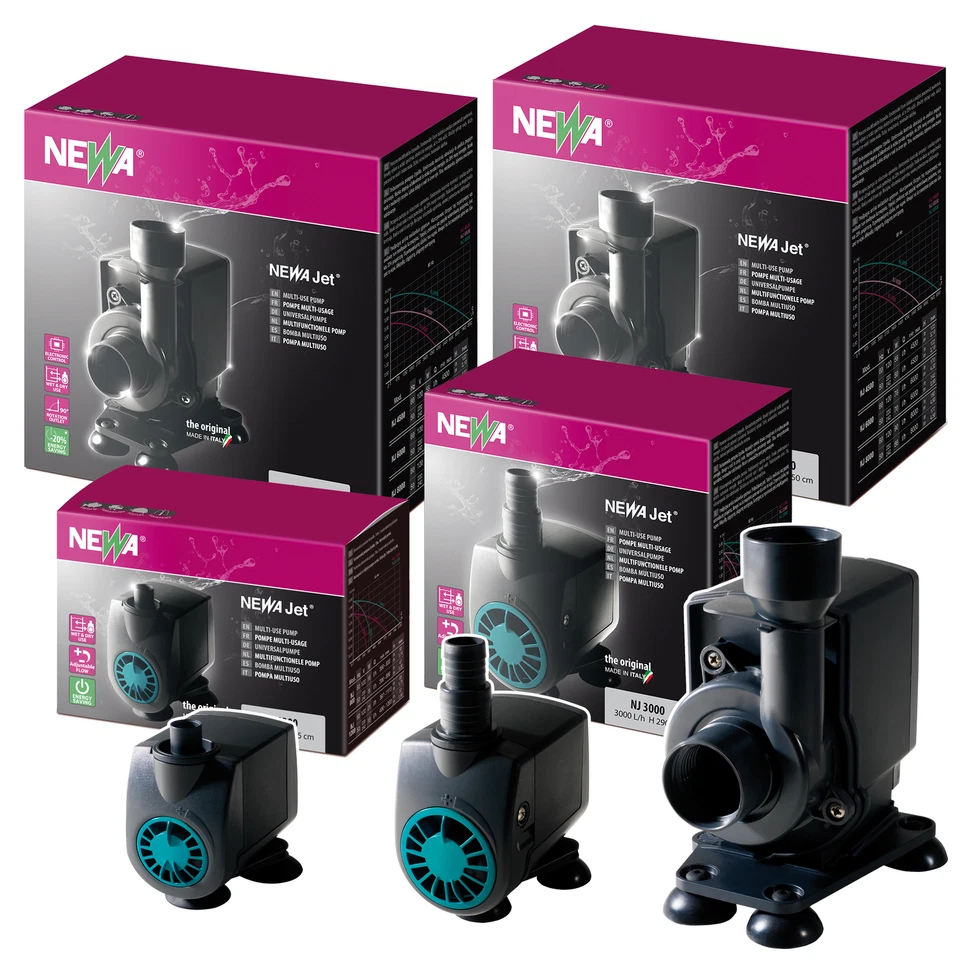 NEWA JET NEWJET POWERHEAD RANGE NEW WATER PUMP FISH TANK AQUARIUM SYSTEMS