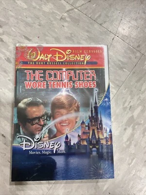 The Computer Wore Tennis Shoes (DVD, 2003) Disney Kurt Russell Cesar Romero New Foto 1 de 2