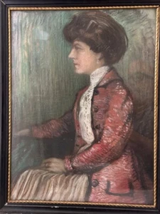 Portrait in pastels - Picture 1 of 4