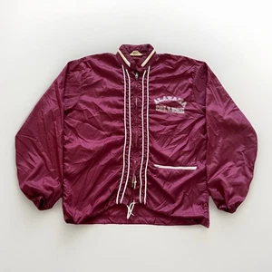 Champion Windbreaker Jacket Mens S Running Man Alabama College Montevallo Vtg - Picture 1 of 10