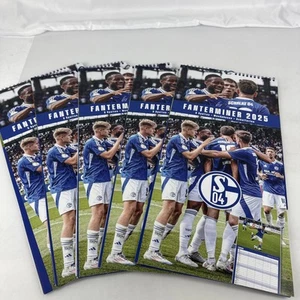 5x Kalender 2025 FC Schalke 04 Fanterminer 22x45 cm - Bild 1 von 3