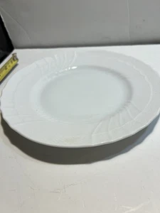 Plato de porcelana blanca Richard Ginori Vecchio de 8 vueltas - Imagen 1 de 4