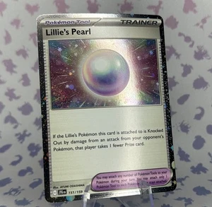Lillie's Pearl - 151/159 - Cosmos Holo SWIRL - Pokemon Journey Together - NM - Picture 1 of 5