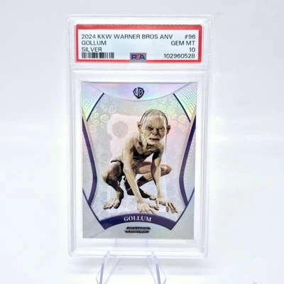 2024 Kakawow Lord of the Rings Gollum #96 Warner Bros Silver Holo PSA 10 - Image 1 of 2