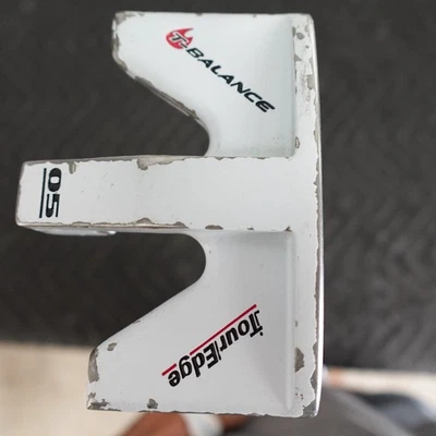 Tour Edge T-Balance 05 Belly Putter 35" Mens white RH Super Stroke Slim 3.0 - Image 1 of 4