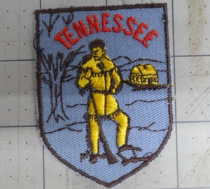 Vintage Patch Tennessee bestickt Davy Crockett - Bild 1 von 2