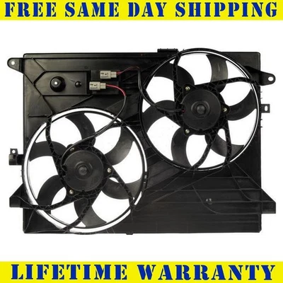 Nuevo conjunto de ventilador condensador de radiador para Saturn Vue 2008-2010 3,6 L 2,4 L 3,5 L Foto 1 de 2