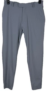 Peter Millar Pants Mens 32x28 Gray Crown Crafted Blade Performance Ankle Sport - Picture 1 of 9