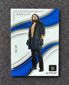 WWE PANINI IMMACULATE 2023 AJ STYLES /75 - Bild 1 von 1