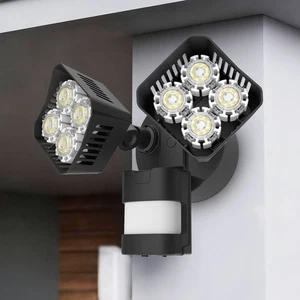 30W 3400LM  LED Motion Activated Flood Light Outdoor Security Light Safety COC - Picture 1 of 11