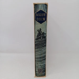 Moby Dick By Herman Melville Folio Society 1974 Wood Gravings By Garrick Palmer - Picture 1 of 19