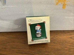 Weihnachtsglocken Miniatur Weihnachtsglocken Serie Punze Ornament Neu im Karton - Bild 1 von 3