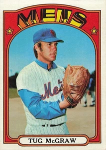 1972 Topps #163 Tug McGraw, EX - Picture 1 of 2