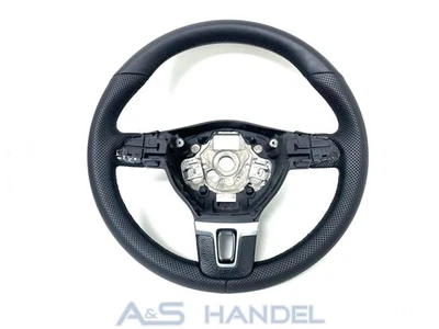 VW Passat 3C CC B7 Golf EOS Sharan T5 Lenkrad Leder neu bezogen 3C8419091BE - Bild 1 von 4