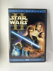 Star Wars Episode 2 DVD Movie, 2-Disc Set, Full Screen - Picture 1 of 3