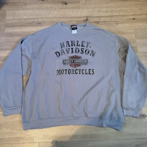 Harley-Davidson Herren 3XL Grau Pullover Sweatshirt Pensacola Beach Florida - Bild 1 von 9