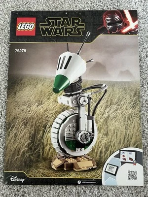 Lego Star Wars D-O 75278 solo manual de instrucciones. Foto 1 de 2