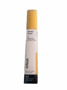 Cricut Smart Vinyl Permanent Maize Yellow 0.9 m (3 ft) Self Adhesive Vinyl - Picture 1 of 6