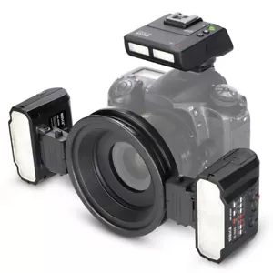 Meike MK-MT24 Macro Twin Lite Flash With Trigger For Canon DSLR Camera 70D 60D