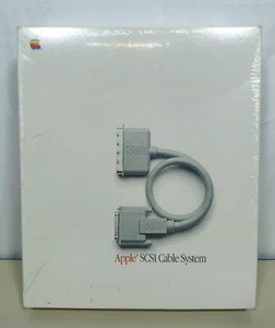 Vintage Apple Macintosh Computer SCSI System Cable M0206 - Sealed - Picture 1 of 3