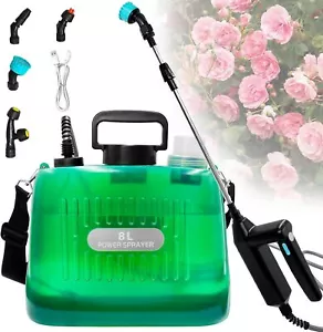 Elektro Akku Rückenspritze Drucksprüher Sprüher Düngerspritze Gartenspritze 8L - Bild 1 von 13