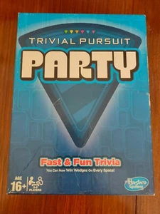 Trivial Pursuit Party Board Game By Hasbro Games Complete VGC Free UK P&P - Picture 1 of 6