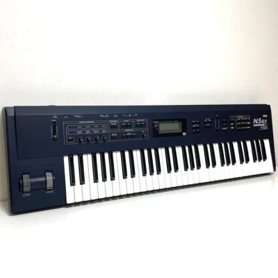 KORG N5EX synthesizer 61 keys Black keyboard Music Instruments - Image 1 of 4