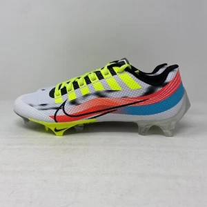 Nike Vapor Edge Speed 360 Football Cleats White/Volt/Orange DR5397-100 Size 8 - Picture 1 of 12