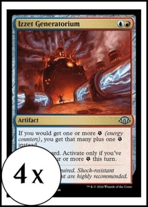 MTG - 4 x Izzet Generatorium - Modern Horizons 3 Commander - Playset 4x x4 - Picture 1 of 2