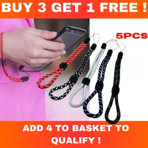 Adjustable Wrist Strap Lanyard 5Pcs for Phone Camera USB Flash Drives Keys Cards - Picture 1 of 6