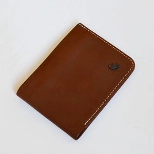 Bellroy Hide and Seek Lo Wallet slate Moka Brown Leather wallet Ex Display Low - Picture 1 of 7