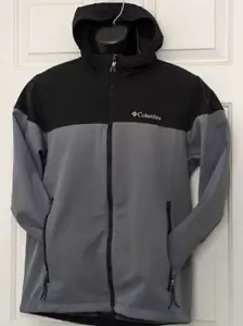 Columbia Ascender Softshell Jacket for Men's Size Small Gray/Black - Picture 1 of 8