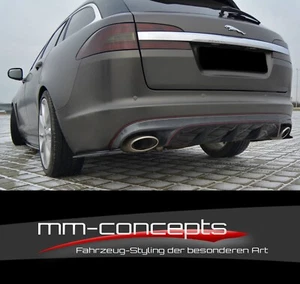 Diffusore coppa attacchi laterali NERO per Jaguar XF X250 MK1 Sportbrake posteriore - Foto 1 di 6