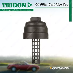 Tridon Oil Filter Cartridge Cap for Audi A4 B7 A5 A6 C6 C7 A7 A8 Q5 Q7 S4 S5 - Picture 1 of 4