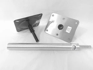 JUEGO DE PEDESTALES DE 3 PIEZAS ASIENTO DE BARCO ATTWOOD SWIVL-EZE, 16" ACERO INOXIDABLE 6x8 BASE - Imagen 1 de 2