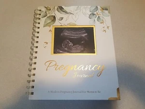 Pregnancy Journal Memory Book - 90 Pages Hardcover Pregnancy Book, Pregnancy - Picture 1 of 4