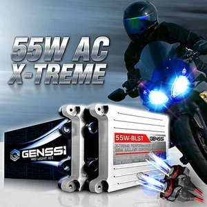 Kit de conversión Genssi 55w HID incluye adaptadores para Yamaha YZF R1 R6 09 a 2016 - Imagen 1 de 9