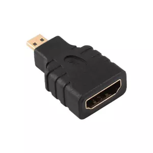 HDMI Female to Micro HDMI Male Converter Adapter Connector HD TV DVD Camera - Picture 1 of 6