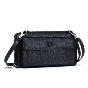 Crossbody Purse Shoulder Bag for Women Touch Screen Phone Wallet Handbag Black - Picture 1 of 14