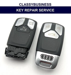 Repair Fix Audi A4 B9 A5 A6 8S 8W Q5 Q7 4M S4 S5 S7 TT Smart Fernbedienung Schlüsselanhänger Etui - Bild 1 von 1