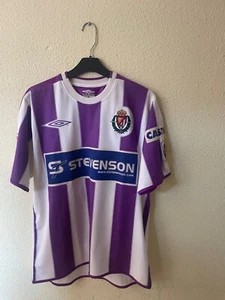 CAMISETA Matchworn REAL VALLADOLID 2005/06 UMBRO 23 Oscar Javier (O J) MORALES - Picture 1 of 10