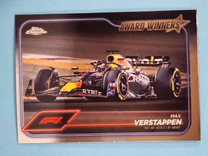2024 Topps Chrome Formula 1 F1 Max Verstappen #182 - Picture 1 of 2
