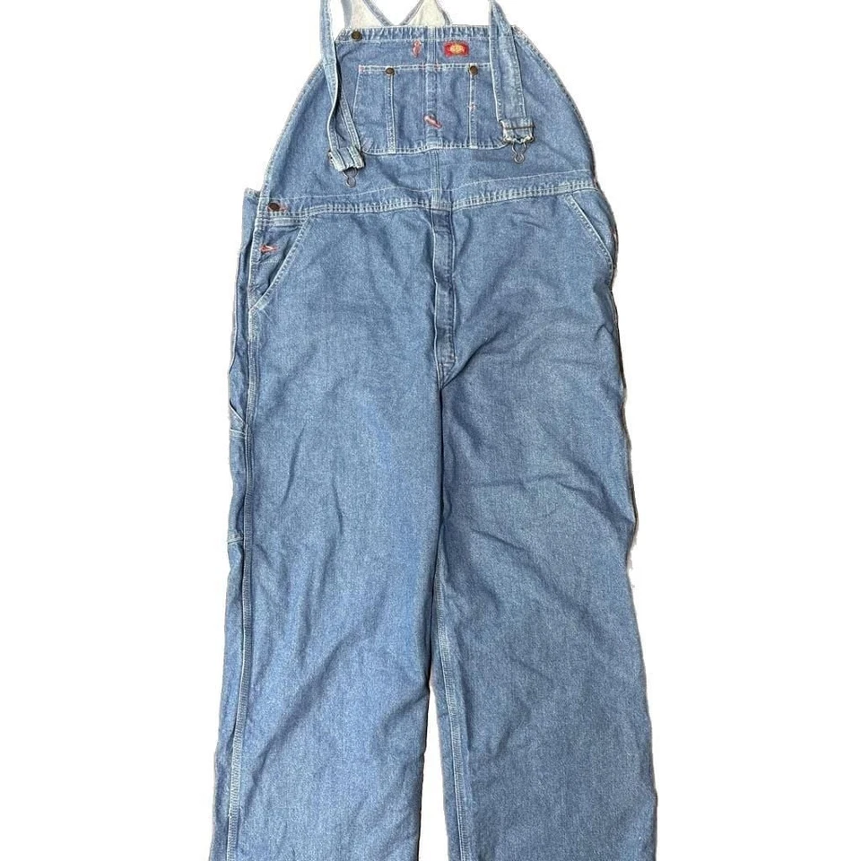 Мужской синий джинсовый комбинезон-комбинезон Dickies - Изображение 1 из 4