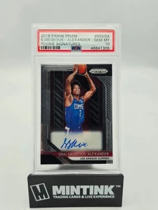 2018 Panini Prizm Rookie Signatures Auto Shai Gilgeous-Alexander PSA 10 - Picture 1 of 2