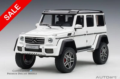AUTOart Mercedes Benz G500 4X4 blanco brillante - 1:18 76316 Foto 1 de 4