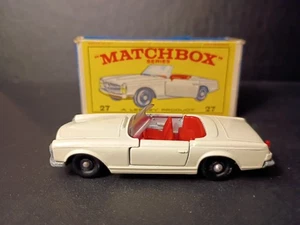 Matchbox #27D Mercedes Benz 230SL 1966 In Original E3 Box - Picture 1 of 13