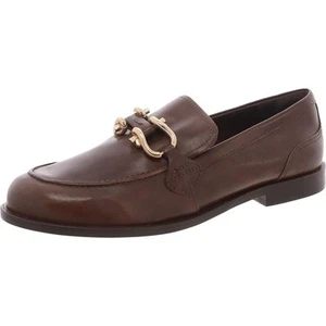 Arezzo Womens Caroline Brown Round Toe Loafers Shoes 7.5 Medium (B,M) BHFO 0373 - Picture 1 of 3
