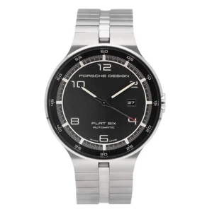 Porsche Design Flat Six 44mm Black Dial Automatic Men’s Watch P.635042440276 - Picture 1 of 6